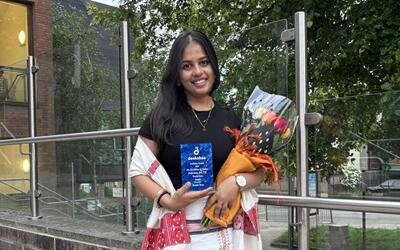 Rodali Bora Honoured with the Youth Icon Award in the UK