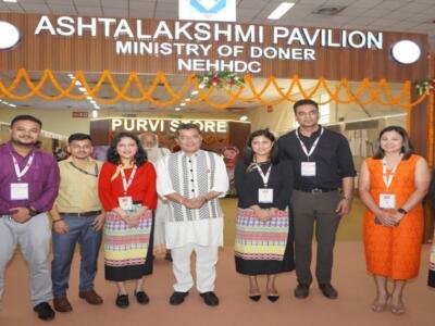 MoS Pabitra Margherita Holds Key Meetings on Day 2 of Bharat Tex 2026