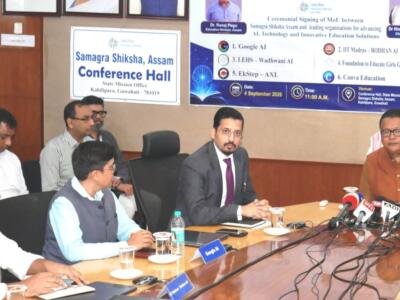 Samagra Shiksha, Assam Signs MoUs with Six Leading Organisations